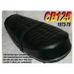 12-200-092 | CB125 New Seat Cover Honda 1973-78 CB 125 |