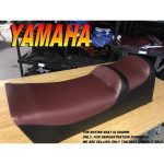 12-200-983A | YAMAHA VENTURE 1991-96 2up seat cover VT480 GT XL TR 480 burgundy/black |