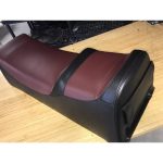 12-200-983A | YAMAHA VENTURE 1991-96 2up seat cover VT480 GT XL TR 480 burgundy/black | - Image 2