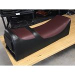 12-200-983A | YAMAHA VENTURE 1991-96 2up seat cover VT480 GT XL TR 480 burgundy/black | - Image 3