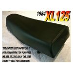 12-200-095A | XL125 New Seat Cover Honda 1984 XL 125 Black |