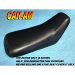 12-200-989B | Bombardier Can Am DS50 DS90 New seat cover 2002-06 CanAm DS 50 90 ORANGE |