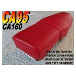 12-200-098A | CA95 CA160 Replacement Seat Cover For Honda CA 95 CA 160 Touring 150 Red |