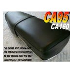12-200-098C | CA95 CA160 Replacement Seat Cover For Honda CA 95 CA 160 Touring 150 Black |