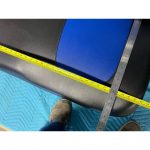 12-200-998C | Polaris Ranger 900 DIESEL crew 2011-14 New seat cover UTV Blue | - Image 4