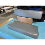 12-200-664A | KAWASAKI MULE 400 600 610 NEW SEAT COVER UTV 4X4 Gray covers | - Image 5