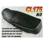 12-200-101 | CL175 K0 New Seat Cover Honda 1968-69 CL 175 |