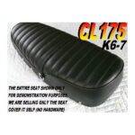 12-200-104 | CL175 K5 New Seat Cover Honda 1971 CL 175 |