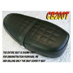 12-200-117 | CB200 1974-76 Replacement seat Cover For Honda CB200T CB200K0 CB200T0 |