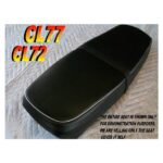 12-200-121A | CL72 CL77 Seat Cover For Honda CL 72 CL 77 Scrambler 305 Silver Piping |