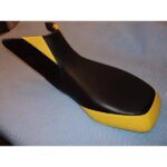 12-200-815B | Bombardier Can Am DS650 New seat cover 2000-07 Black/Yellow | - Image 2