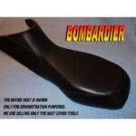 12-200-815C | Bombardier Can Am DS650 New seat cover 2000-07 Black |