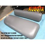 12-200-867A | Kubota RTV 900 UTV New seat cover 2004-05 RTV900 Diesel Gray |