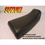 12-200-882B | Suzuki LTF300 LTF250 New seat cover 1987-98 LTF 250 300 King quad 4X4 BLACK |