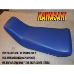 12-200-914D | Kawasaki Bayou 220 250 1988-11 New seat cover KLF220 KLF250 KLF Blue |