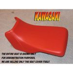 12-200-916E | Kawasaki Bayou 300 1986-04 New seat cover KLF300 KLF 2X4 KLF300B A B RED |
