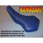 12-200-932B | Kawasaki KFX 400 New seat cover 2003-06 KFX400 Blue |