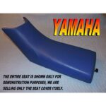 12-200-934B | Yamaha Warrior 350 New seat cover 1987-04 YFM350 YFM 350 Blue |