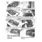 12-200-162 | SL350 K2 1972-73 Seat Cover For Honda SL 350 SL350K2 MOTOSPORT | - Image 5