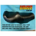 12-200-166 | Bombardier Can Am Traxter Max New Seat Cover 2003-05 Can Am Black |