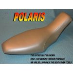 12-200-951E | Polaris Predator 500 New seat cover 2003-07 silver |