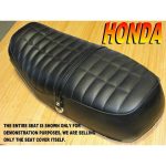 12-200-169 | CB400A Ti Tii 1978-79 Seat Cover Honda CB400 HAWK CB 400 T CB400Ti |