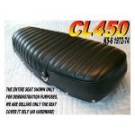 12-200-183 | CL450 K5-6 1972-74 New Seat Cover Honda CL 450 Super Sport |