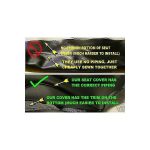 12-200-187A | CB500T 1975-76 Seat Cover For Honda CB500 TWIN CB500T0 CB500 T Brown DOHC | - Image 5