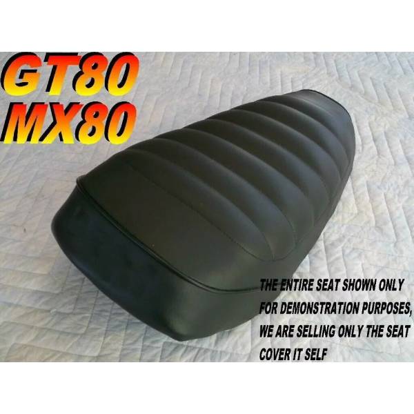 12-200-326B | GT80 MX80 seat cover for Yamaha MX 80 GT 80 Enduro Ribbed top |