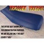 12-200-310B | TRX300EX seat cover for Honda TRX300 EX TRX250X TRX250 Blue |
