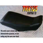 12-200-308A | TRX125 1985-86 Replacement seat cover Honda Fourtrax TRX 125 Black |