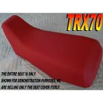 12-200-291C | TRX70 1986-87 New seat cover Honda TRX 70 fourtrax Red |