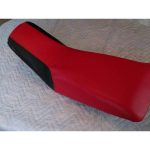 12-200-283B | TRX400EX seat cover for Honda TRX 400 EX TRX400 Red with Black sides | - Image 3