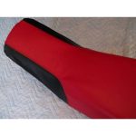 12-200-283B | TRX400EX seat cover for Honda TRX 400 EX TRX400 Red with Black sides | - Image 2