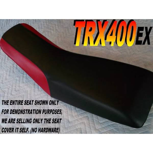 12-200-283C | TRX400EX seat cover for Honda TRX 400 EX TRX400 Black with Red sides |