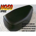 12-200-007A | Seat Cover  Honda NQ 50 Black Piping |