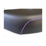 12-200-007C | Seat Cover  Honda NQ 50 Purple Piping | - Image 3