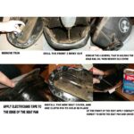 12-200-276 | BMW R60/7 R75/7 R80/7 R100/7 new replacement seat cover, black in color | - Image 5