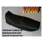 12-200-243B | VF1000F 1984 Seat Cover For Honda VF1000 Interceptor VF 1000 Black |