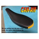 12-200-245A | CAN AM DS450 2008-15 New Seat Cover For CANAM DS 450 Black And Yellow |