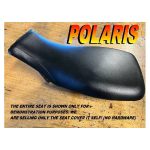 12-200-258 | New replacement Seat Cover Fits Polaris Sportsman 450 570 2014-2021 Black