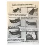 12-200-237A | CBR1000F Seat Cover For Honda CBR1000 F HURRICANE Black | - Image 3