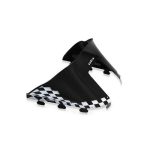 11120 | COBRA Windshield -Polaris - Standard, Low (11.5"), Black w/White |