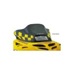 13120 | SKI DOO - MX, LOW (12.75"), BLACK W/YLW CHECKS |