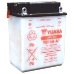 YB14A-A1 | Yuasa High Performance Conventional (AGM) Batteries