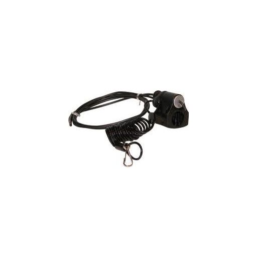 01-120-91 | Normally Open Universal Kill Switch With Tether Cord Black