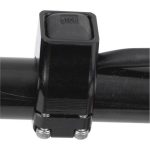 202270 | BILLET ALUMINUM MOMENTARY KILL SWITCH PUSH BUTTON BLACK ANODIZED