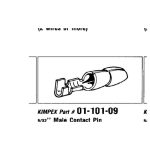 01-101-09 | Electrical Connector 5/32" Male Pin