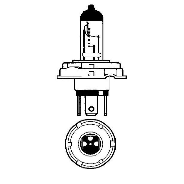 001-171-01_1 01-171-01 | Bulb, 12V 60/60W Bt P45T - Image 1
