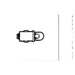 01-172 | Bulb 12V 2W A745 Base-BA7S